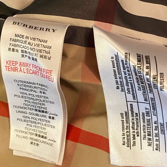 Burberry Baby Quilted Coat Black 18 Months 💯 - Picture 5 of 11